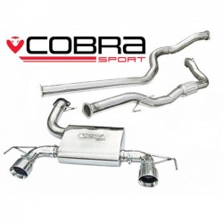 VZ12d Cobra Sport Vauxhall Corsa D Nurburgring (2007-09) Turbo Back exhaust (with De-Cat / Non-Resonated), Cobra Sport, VZ12d